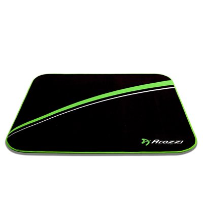 Arozzi Floor Mat, tuolimatto, musta/vihreä