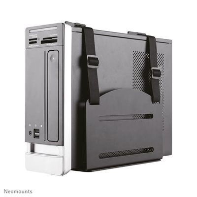 Neomounts CPU holder, keskusyksikön seinäteline, 12 - 21cm leveys, musta