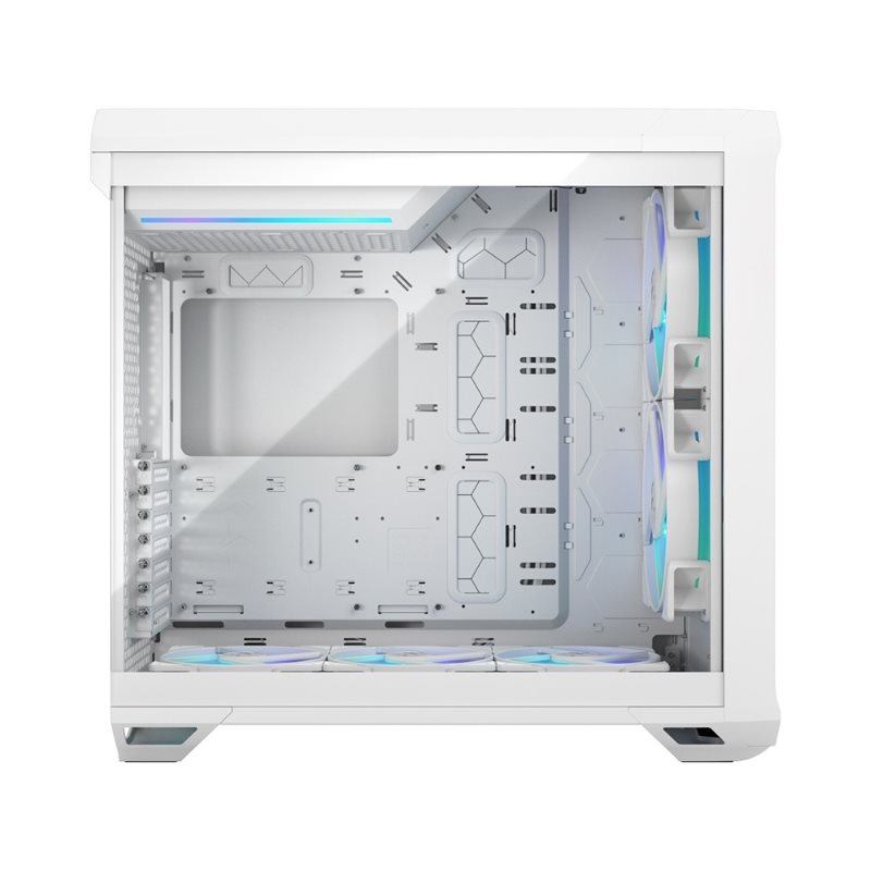 Fractal Design Torrent - White RGB TG Clear Tint, ikkunallinen miditornikotelo, valkoinen - Kuva 2