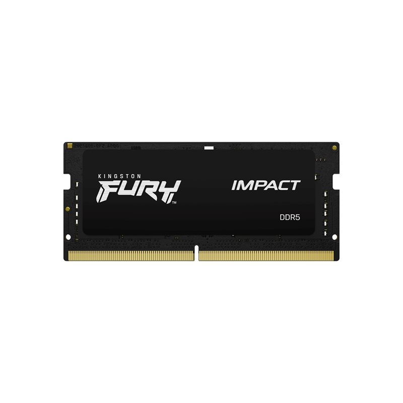 Kingston 32GB (1 x 32GB) FURY Impact, DDR5 5600MHz, SO-DIMM, CL40, 1.10V, musta
