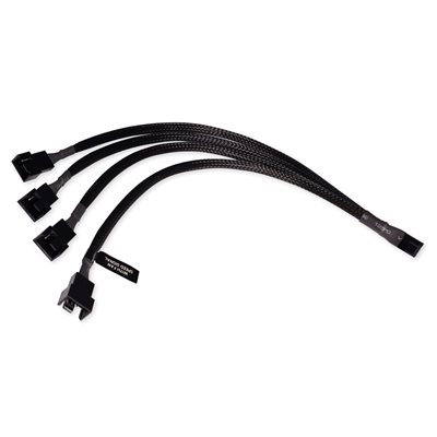 Alphacool Y-Splitter 4-pin -> 4x4-pin PWM tuulettimille (30cm)