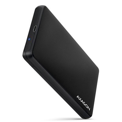 AXAGON Ulkoinen kotelo 2.5" SATA III 6G HDD/SSD-levylle, 3.2 Gen1 USB-C, musta