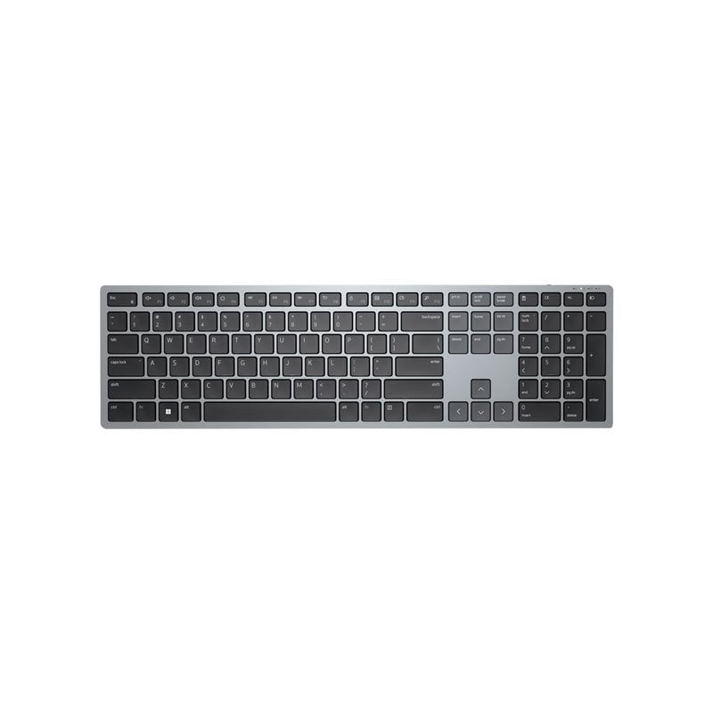 Dell KB700, Multi-Device Wireless Keyboard, Pan-Nordic layout, harmaa