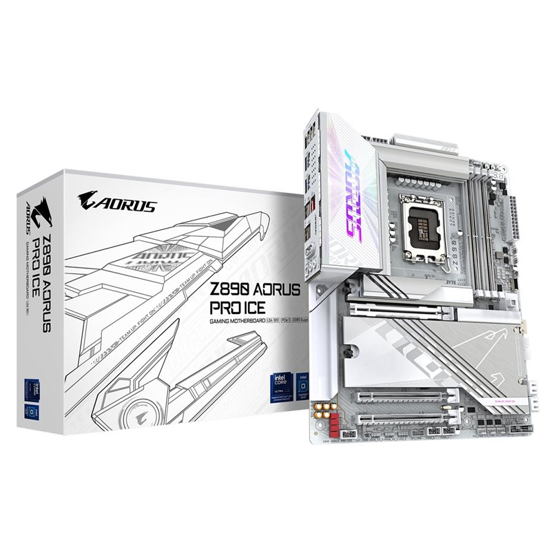 Gigabyte Z890 AORUS PRO ICE, ATX-emolevy