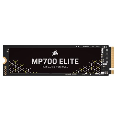 Corsair 2TB MP700 ELITE, PCIe 5.0 x4 NVMe M.2 SSD-levy, M.2 2280, 10 000/8500 MB/s