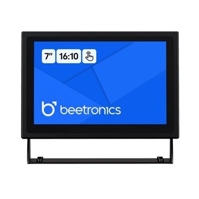 Beetronics 7" kosketusnäyttö, musta