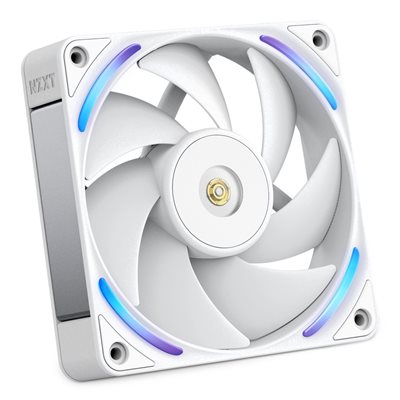 NZXT F120X, 120mm PWM-laitetuuletin, valkoinen