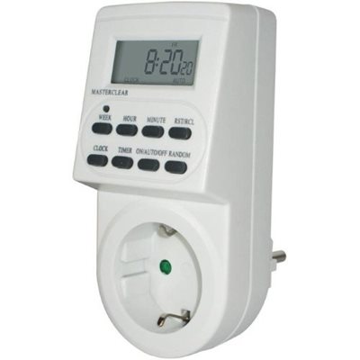 Brennenstuhl Digitaalinen viikkoajastin, nestekidenäyttö