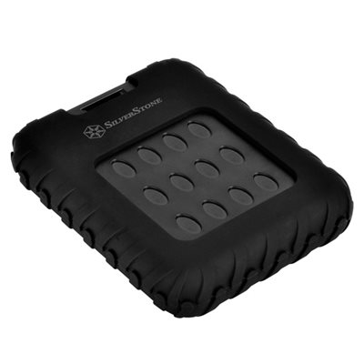 SilverStone Kovalevykotelo 2.5" kovalevyille, US Military spec. iskun-/vedenkestävä, USB3.0