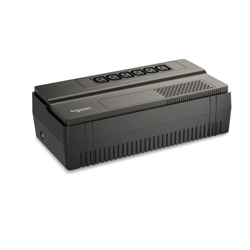 APC BV1000I Easy UPS -laite, 1000VA, AVR, IEC-uloslähtö, musta