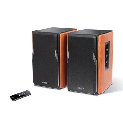 Edifier R1380T -aktiivikaiuttimet, puu/musta