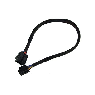 Phobya jatko 8-Pin tai EPS12V 45cm - musta