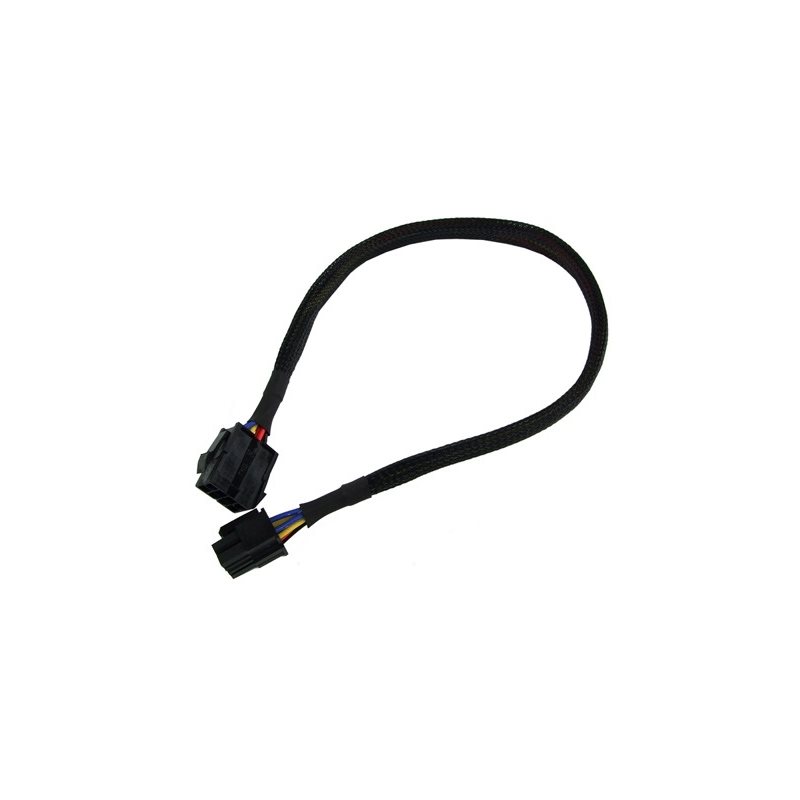 Phobya jatko 8-Pin tai EPS12V 45cm - musta