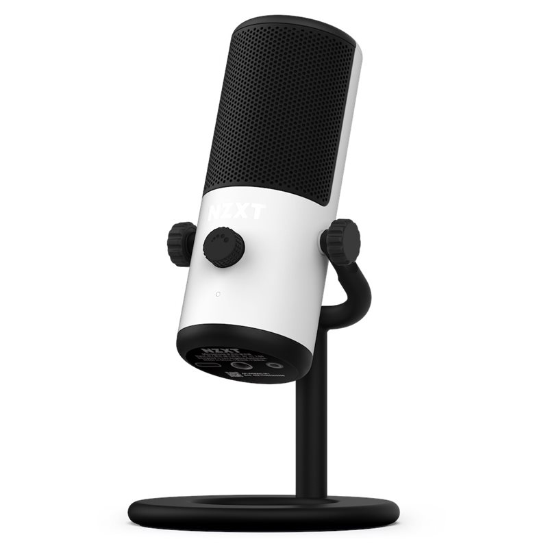 NZXT Capsule Mini, USB-mikrofoni, valkoinen/musta