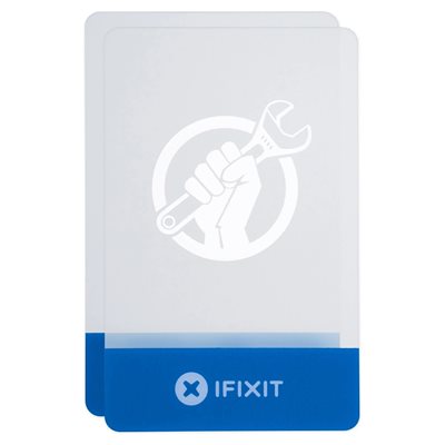 iFixit Plastic Cards, muovikortti, 2 kpl, sininen/läpikuultava