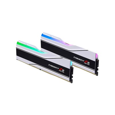 G.Skill 32GB (2 x 16GB) Trident Z5 Neo RGB, DDR5 6400MHz, CL30, 1.40V, valkoinen/musta