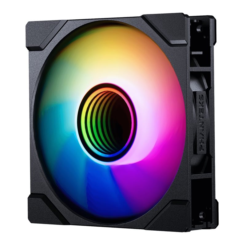 Phanteks M25-120 Gen2 Reverse D-RGB - Single Pack, 120mm PWM-laitetuuletin, musta