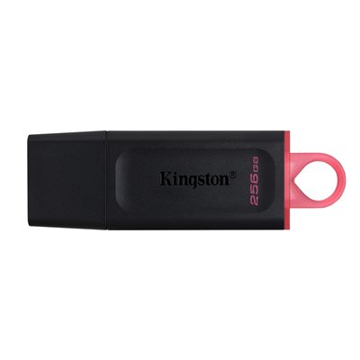 Kingston 256GB DataTraveler Exodia, 3.2 Gen1 USB-A -muistitikku, musta/punainen