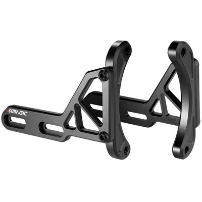 Simagic EVO Front Mounting Bracket, etukiinnikkeet, musta