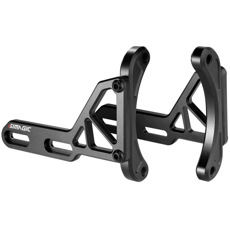 Simagic EVO Front Mounting Bracket, etukiinnikkeet, musta