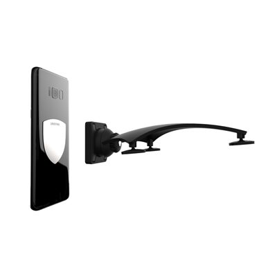 Unisynk Kojelaudan magneettinen puhelinpidike, musta