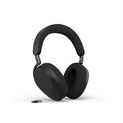 Jabra Evolve3 85 MS, langaton kuulokemikrofoni, USB-A, musta