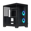 Fractal Design Pop 2 Vision Black RGB, ikkunallinen miditornikotelo, musta