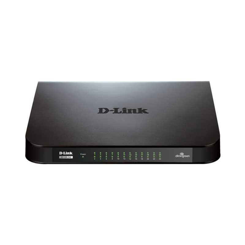 D-Link GO-SW-24G, 24xRJ45, 1Gbit, Hallittu