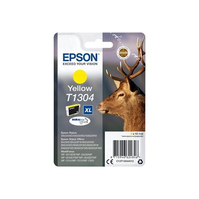 Epson T1304 DURABrite Ultra Stag -väriainekasetti, keltainen