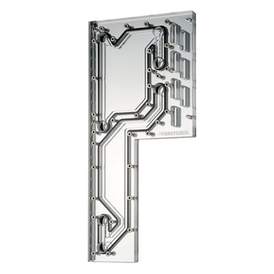 Phanteks Glacier D140, 140mm Distribution Plate, Mirror Chrome