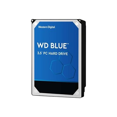 Western Digital 6TB WD Blue, 3.5" sisäinen kiintolevy, SATA III, 5400 rpm, 256MB