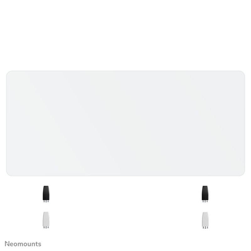 Neomounts by Newstar NS-GLSPROTECT160 safety screen, lasinen tilanjakaja, 158cm, läpinäkyvä
