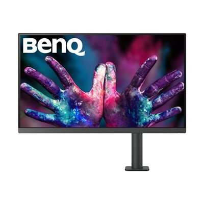 BenQ 27" PD2705UA - Ergo Arm Version, 4K UHD -monitori, musta