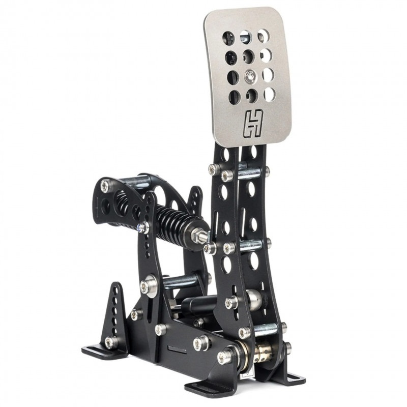Heusinkveld Ultimate+ Black - 3 Pedal Set -poljinsarja, musta - Kuva 2