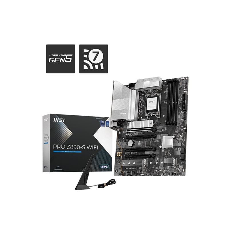 MSI PRO Z890-S WIFI, ATX-emolevy