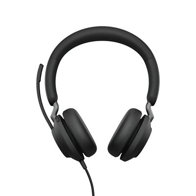 Jabra Evolve2 40 SE,  USB-C UC Stereo, musta