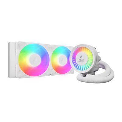 ARCTIC Liquid Freezer III Pro 240 A-RGB (White), 240mm AIO-nestejäähdytysratkaisu prosessorille, valkoinen