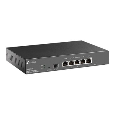 TP-Link TL-ER7206 Omada SafeStream Gbit Multi-WAN VPN-reititin, musta