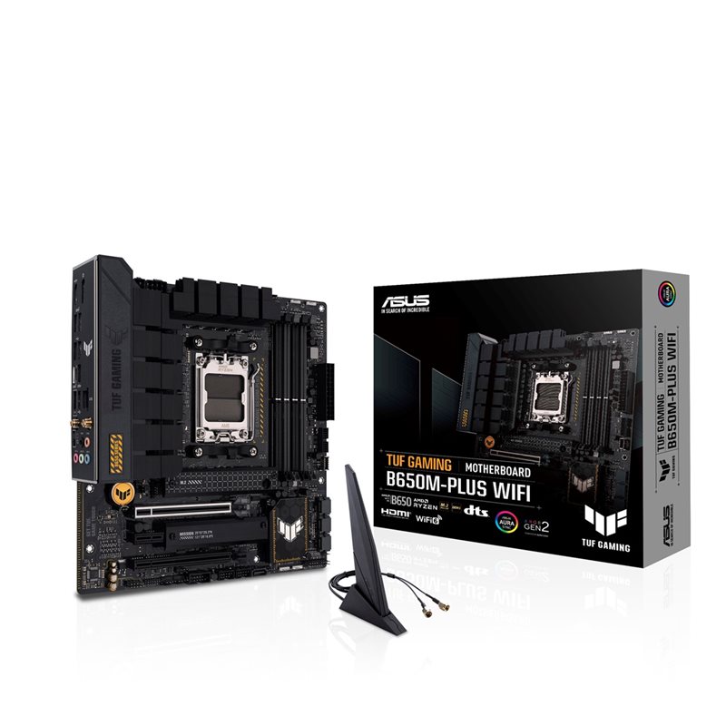 Asus (Outlet) TUF GAMING B650M-PLUS WIFI, mATX-emolevy