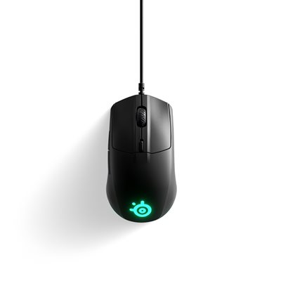 SteelSeries (Outlet) Rival 3, optinen pelihiiri, 8500 CPI, musta