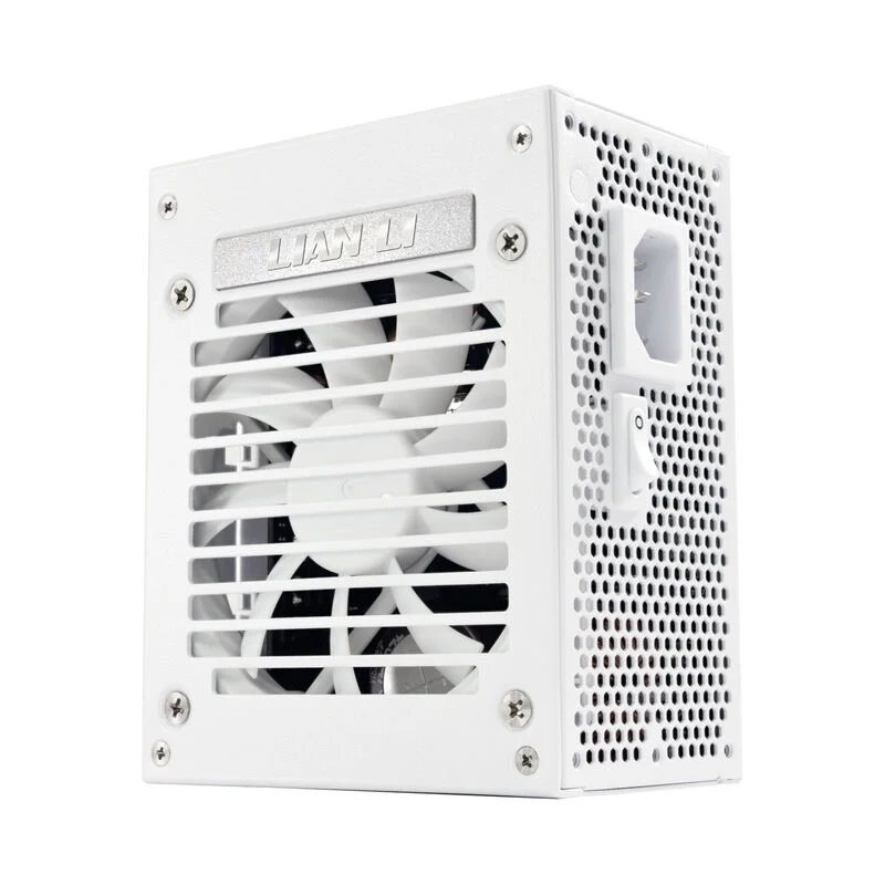 Lian Li 750W SP750 V2, modulaarinen SFX-virtalähde, 80 Plus Gold, valkoinen