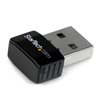 StarTech.com Mini 300 Wi-Fi 4 -sovitin, 802.11n, USB-A, musta