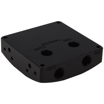 Alphacool Eisdecke Laing DDC Acetal Top V.2 pumpun kansi, musta