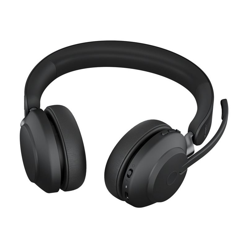 Jabra Evolve2 65 UC, Bluetooth -kuulokkeet mikrofonilla, sis. lataustelakka