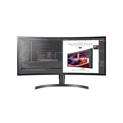 LG 34" 34WL85C-B, kaareva WQHD-monitori, musta