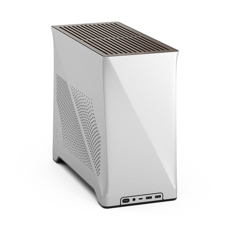 Fractal Design Era 2 - Silver, Mini-ITX -kotelo, hopea