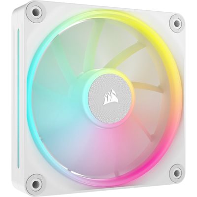 Corsair iCUE LINK LX120 RGB 120mm - Expansion kit, Single Pack, PWM-laitetuuletin, valkoinen