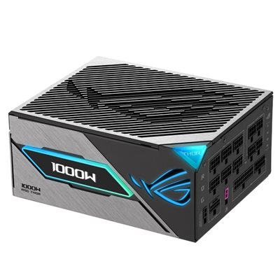 Asus 1000W ROG THOR Platinum III, ATX 3.1 -virtalähde, PCIe 5.1, 80 Plus Platinum