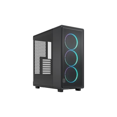 Fractal Design Epoch Black TG RGB Light Tint, ikkunallinen miditornikotelo, musta