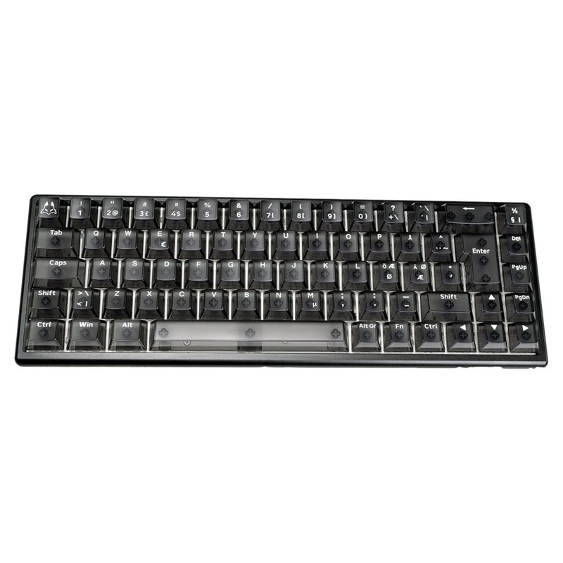Arbiter LLC Polar 65 HE, langaton pelinäppäimistö, 65%, Phantom Black, musta
